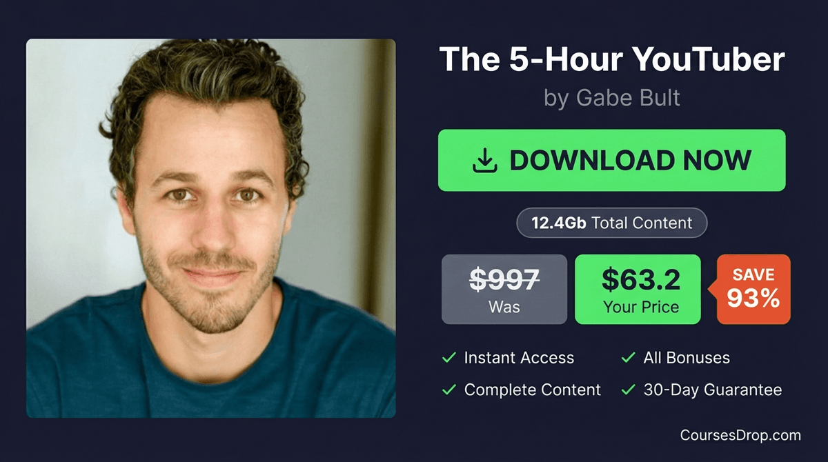 The 5-Hour YouTuber download package